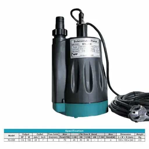 [A02856] APP Vlakzuiger dompelpomp