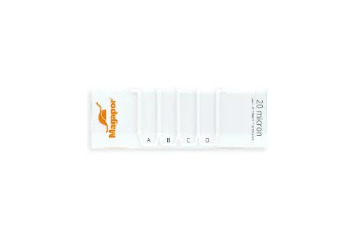 [A02984] Telkamer glaasjes, 25 glaasjes met 4 kamers